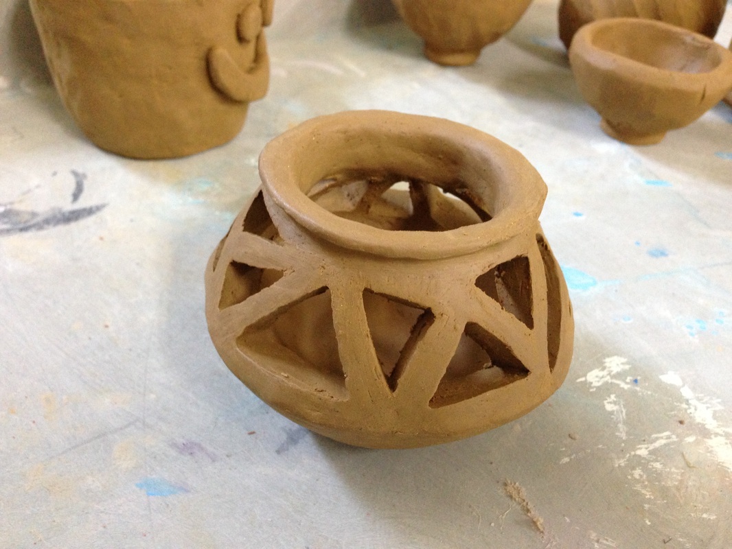 clay pinch pots designs